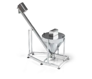 SPIRAL FEEDER WITH TANK